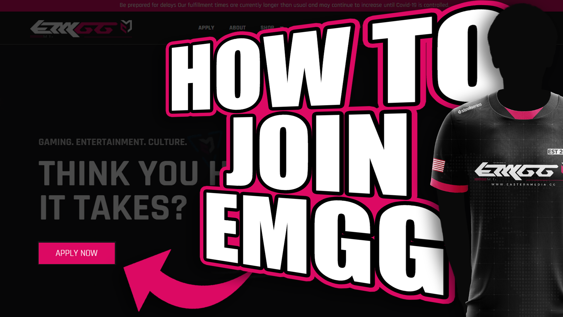 HOW TO JOIN EMGG