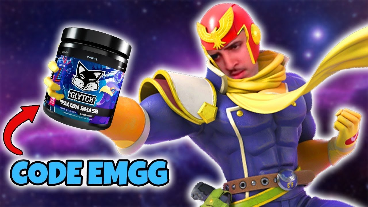 Glytch Energy: Falcon Smash NEW FORMULA 👊🏻 [Flavor Review]