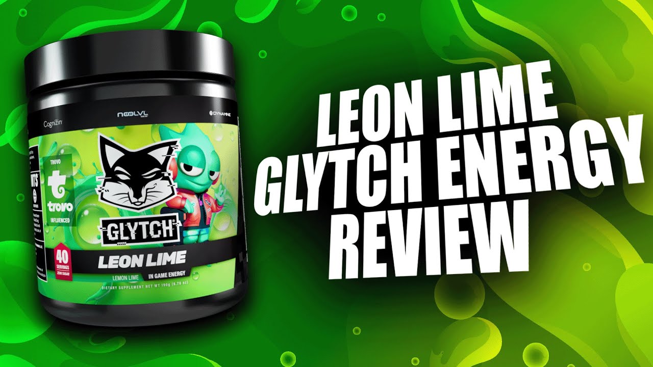 Glytch Energy: LEON LIME 🦎🍋 [Flavor Review]