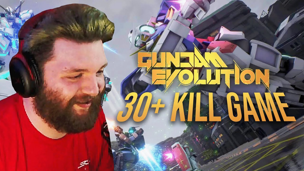 Insane 30 Plus Kill Game on Gundam Evolution!