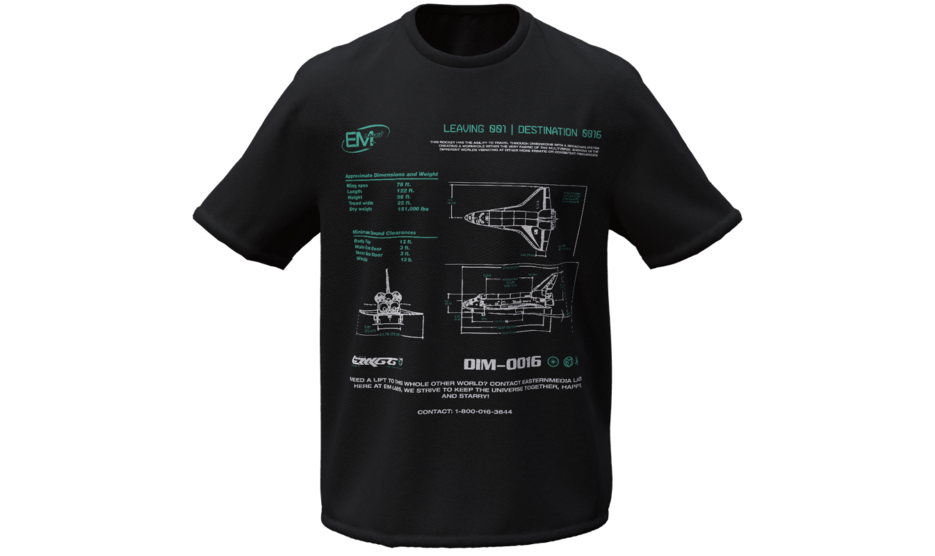 EM LABS Blueprint Tee